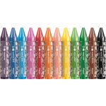 Zsírkréta, vastag, MAPED "Jungle Fever", 12 különböző színben