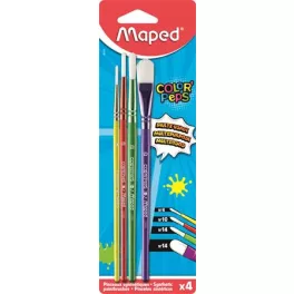   Ecsetkészlet, no. 4-10-14-14, MAPED "Color'Peps"