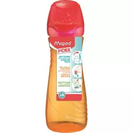   Kulacs, 580 ml, MAPED PICNIK "Origins", narancs-pink