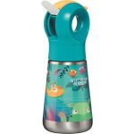 Kulacs, 350 ml, rozsdamentes acél, MAPED PICNIK "Jungle Fever"