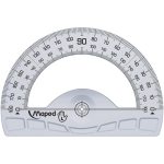 Vonalzókészlet, műanyag, 3 darabos, balkezes, MAPED