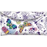 Tolltartó, textil, színezhető, tépőzáras, MAPED "Color'Peps", színezőtermékekkel