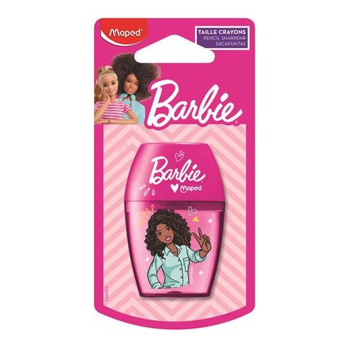 Hegyező, egylyukú, tartályos MAPED "Barbie Shaker"