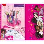 Színező készlet, ajándékdoboz, MAPED "Barbie", 35 darabos