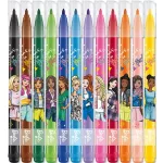 Színező készlet, ajándékdoboz, MAPED "Barbie", 35 darabos