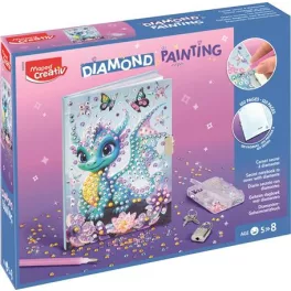   Gyémántmozaik titkos napló, MAPED CREATIV "Diamond Painting"