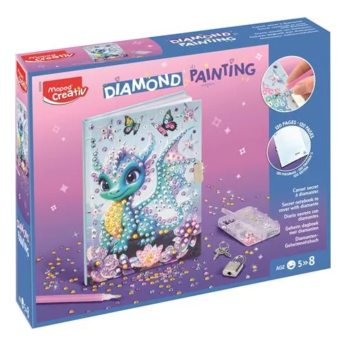 Gyémántmozaik titkos napló, MAPED CREATIV "Diamond Painting"