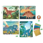 Mozaikos képkészítő, dinoszaurusz, MAPED CREATIV "Mosaic Creations"