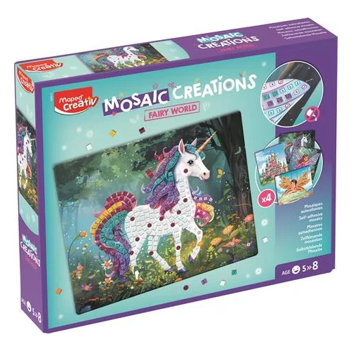 Mozaikos képkészítő, tündérvilág, MAPED CREATIV "Mosaic Creations"