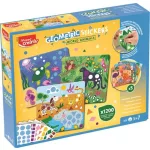 Matrica készlet, geometriai, MAPED CREATIV "Geometric Stickers", a világ állatai