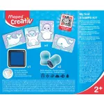 Kreatív készségfejlesztő készlet, MAPED CREATIV, "Early age", nyomdavilág