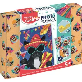   Mozaikos képkészítő készlet, MAPED CREATIV, "Adventure Animals", kalandos állatok