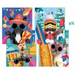 Mozaikos képkészítő készlet, MAPED CREATIV, "Adventure Animals", kalandos állatok