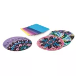 Mozaikos mandala készítő készlet, MAPED CREATIV, "Velvet Mosaics"