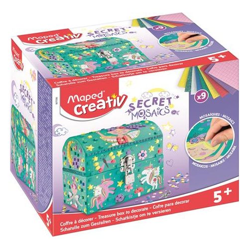 Mozaikos titkos kincsesláda, MAPED CREATIV, "Secret Mosaics"