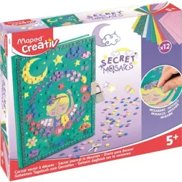   Mozaikos titkos napló, MAPED CREATIV, "Secret Mosaics"