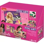 Fóliás képkészítő készlet, MAPED CREATIV "Barbie Foil'Art"