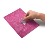 Képkarcoló matricás készlet, MAPED CREATIV "Barbie Scratching"