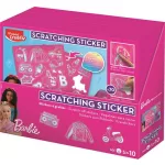 Képkarcoló matricás készlet, MAPED CREATIV "Barbie Scratching"