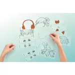 Kreatív készségfejlesztő rajzkészlet, MAPED CREATIV "Avatar Tablet Manga"