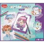 Kreatív készségfejlesztő rajzkészlet, MAPED CREATIV "Avatar Tablet Manga"