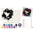 Számfestő készlet,, MAPED CREATIV "Paint by number",leopárd és madár