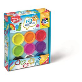  Gyurma és formázó készlet, 21 darabos, MAPED CREATIV, "Pat Dough"
