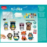 Gipszkiöntő készlet formákkal és festékkel, MAPED CREATIV "Plaster Friends"