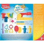 Gyurma és formázó készlet, 16 darabos, MAPED CREATIV, "Pat Dough"