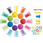 Gyurma és formázó készlet, 32 darabos, MAPED CREATIV "Pat Dough"