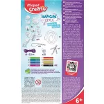 Mágikus ékszerkészítő készlet, MAPED CREATIV, "Imagin' Style", Magical Plastic