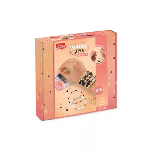 Karkötő készítő, fekete-arany, MAPED CREATIV "Imagin' Style Glam"