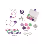 Karkötő készítő készlet, MAPED CREATIV, "Barbie Imagin'Style"