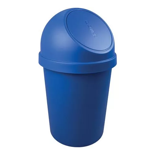 Billenős szemetes, 45 l, műanyag, HELIT, kék