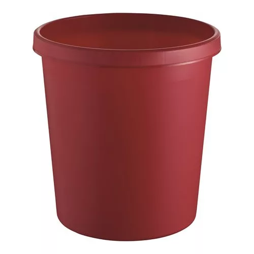 Papírkosár, 18 liter, HELIT, piros