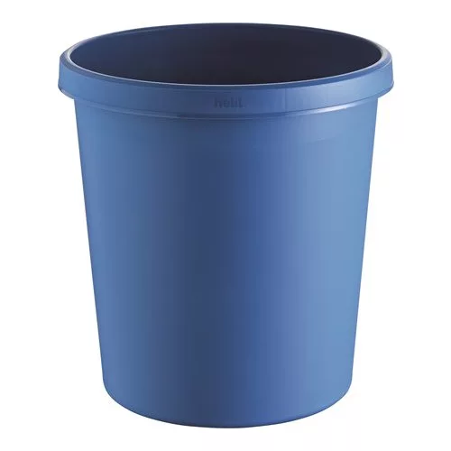 Papírkosár, 18 liter, HELIT, kék