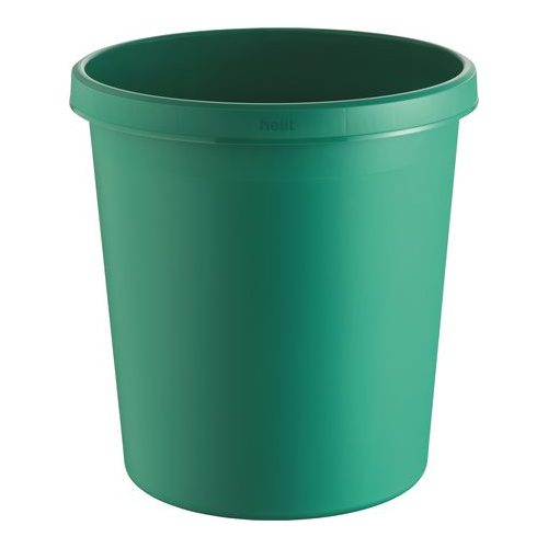 Papírkosár, 18 liter, HELIT, zöld