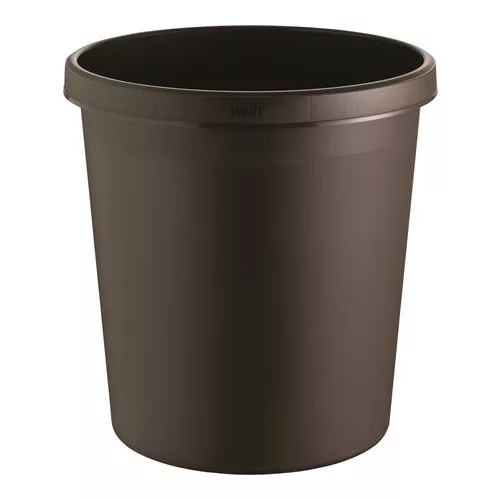 Papírkosár, 18 liter, HELIT, barna