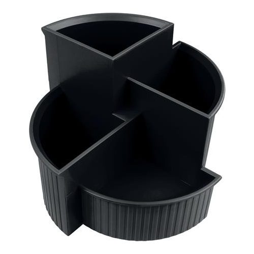 Írószertartó, HELIT "Linear", fekete