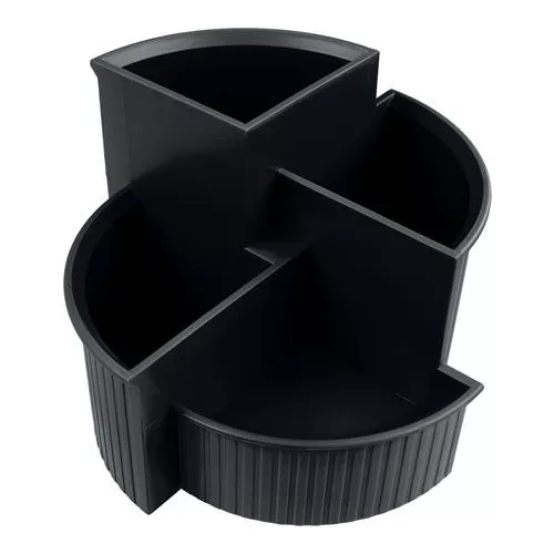 Írószertartó, HELIT "Linear", fekete