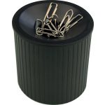 Gemkapocstartó, mágneses, HELIT "Linear", fekete