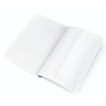 Füzet- és könyvborító, áttetsző, fényes felület, állítható széllel, öntapadó csíkkal 550x310 mm, PP, PANTA PLAST