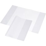 Füzet- és könyvborító, A5, PP, 90 mikron, fényes felület, PANTA PLAST, víztiszta