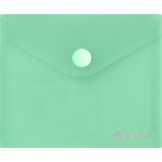 Irattartó tasak, A6, PP, patentos, 160 mikron, PANTA PLAST, pasztellzöld