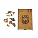 Puzzle, fa, A3, 180 darabos, PANTA PLAST "Mystery Wolf"