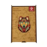 Puzzle, fa, A3, 180 darabos, PANTA PLAST "Mystery Wolf"