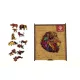 Puzzle, fa, A4, 90 darabos, PANTA PLAST "Mosaic Lion"