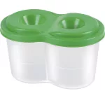 Ecsettál, fedéllel, PANTAPLAST "Duo"