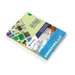 Katalógustartó genotherm, lefűzhető, A4, 150 mikron, víztiszta, 20mm, VICTORIA OFFICE