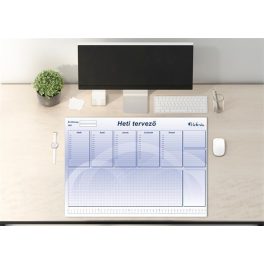   Könyökalátét, 470x330 mm, heti tervezővel, VICTORIA OFFICE